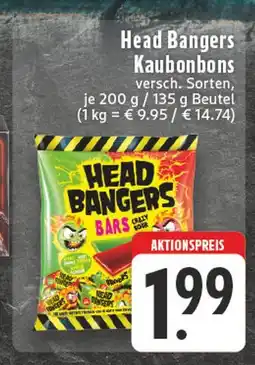 E-Center Head bangers kaubonbons 200 g beutel Angebot