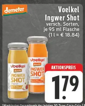 E-Center Voelkel ingwer shot original Angebot