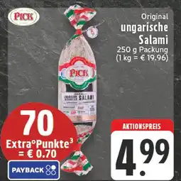 E-Center Pick original ungarische salami Angebot
