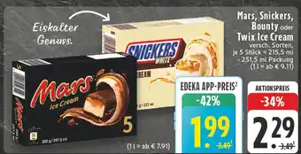 E-Center Mars ice cream Angebot