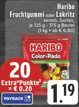 E-Center Haribo fruchtgummi oder lakritz Angebot