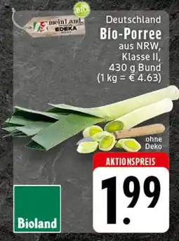 E-Center Bio porree Angebot