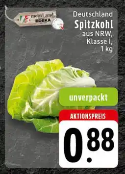 E-Center Edeka spitzkohl Angebot