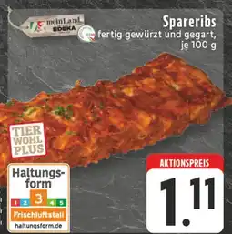 E-Center Meinland edeka spareribs Angebot