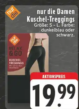 E-Center Nur die damen kuschel-treggings dunkelblau Angebot