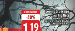 E-Center Lorenz crunchips Angebot