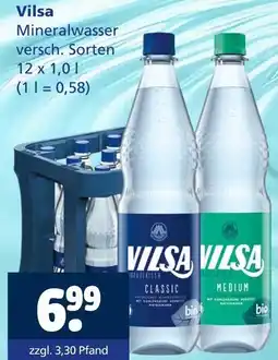 Getränkewelt Vilsa mineralwasser Angebot