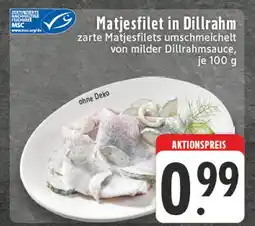 E-Center Matjesfilet in dillrahm Angebot