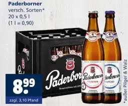 Getränkewelt Paderborner bier Angebot