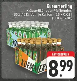 E-Center Kuemmerling kräuterlikör Angebot