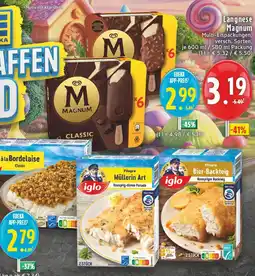 E-Center Langnese magnum multi-eispackungen classic Angebot