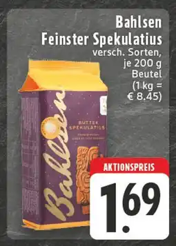 E-Center Bahlsen feinster spekulatius Angebot