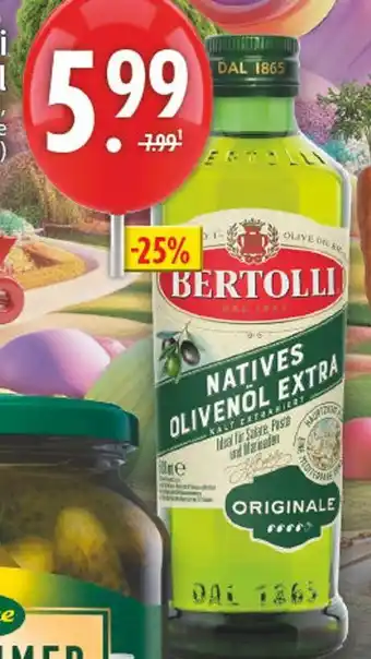 E-Center Bertolli natives olivenöl extra Angebot