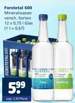 Getränkewelt Forstetal 600 mineralwasser Angebot