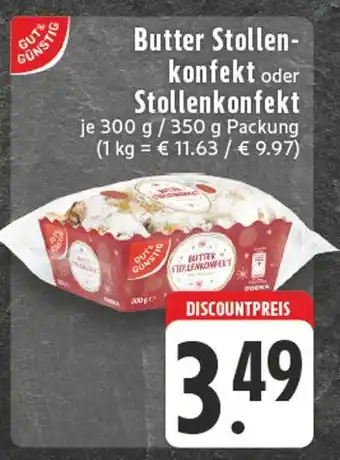 E-Center Gut & günstig butter stollenkonfekt Angebot