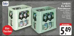 E-Center Bio landpark bio-quelle mineralwasser Angebot