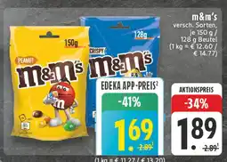 E-Center M&m's peanut Angebot