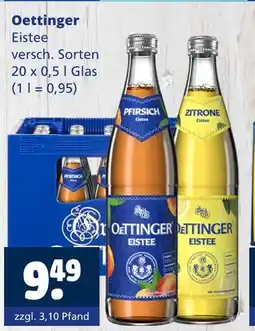 Getränkewelt Oettinger eistee Angebot