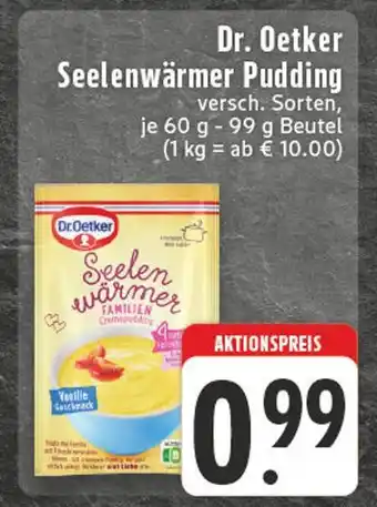 E-Center Dr. oetker seelenwärmer pudding Angebot