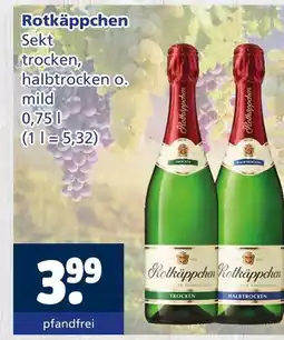 Getränkewelt Rotkäppchen sekt trocken Angebot
