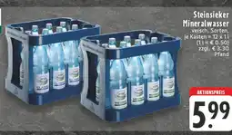 E-Center Steinsieker mineralwasser classic Angebot