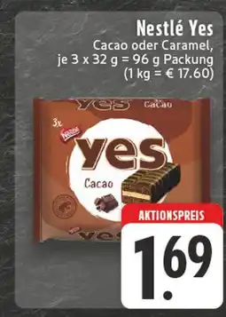 E-Center Nestlé yes cacao Angebot
