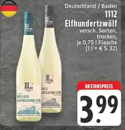 E-Center 1112 weissburgunder trocken Angebot