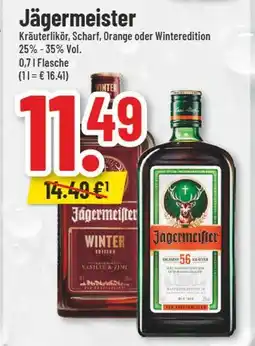 trinkgut Jägermeister winter edition Angebot