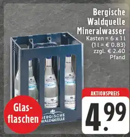 E-Center Bergische waldquelle mineralwasser Angebot