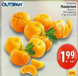 E-Center Outspan mandarinen Angebot