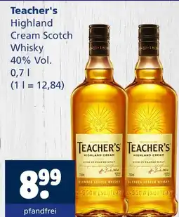 Getränkewelt Teacher's highland cream scotch whisky Angebot