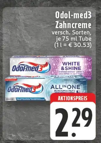 E-Center Odol-med3 white & shine zahncreme Angebot