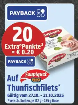 E-Center Payback thunfischfilets Angebot