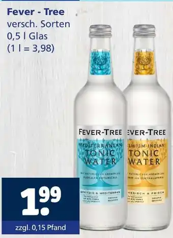 Getränkewelt Fever-tree mediterranean tonic water Angebot