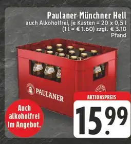 E-Center Paulaner münchner hell Angebot