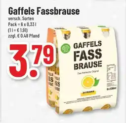 trinkgut Gaffels fassbrause Angebot