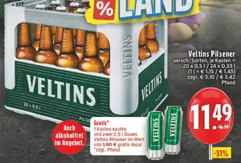 E-Center Veltins pilsener Angebot