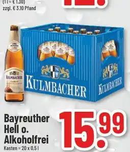 trinkgut Kulmbacher bayreuther hell o. alkoholfrei Angebot