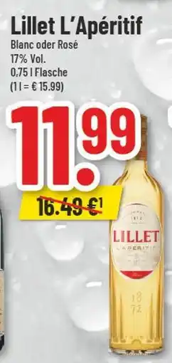 trinkgut Lillet l'apéritif Angebot