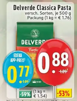 Edeka Delverde classica pasta Angebot