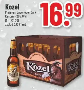 trinkgut Kozel premium lager oder dark Angebot