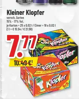 trinkgut Kleiner klopfer Angebot
