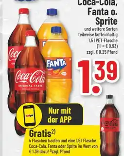trinkgut Coca-cola coca-cola, fanta o. sprite Angebot