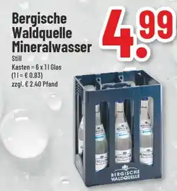 trinkgut Bergische waldquelle mineralwasser Angebot