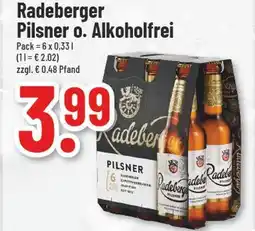 trinkgut Radeberger pilsner o. alkoholfrei Angebot