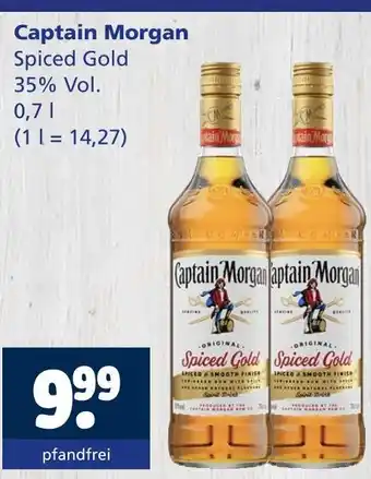 Getränkewelt Captain morgan spiced gold Angebot