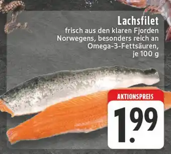 E-Center Lachsfilet Angebot