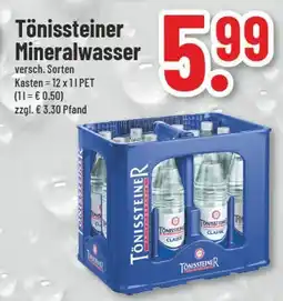 trinkgut Tönissteiner mineralwasser Angebot