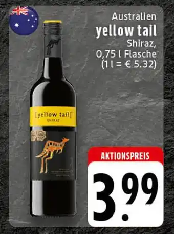 Edeka Yellow tail shiraz Angebot