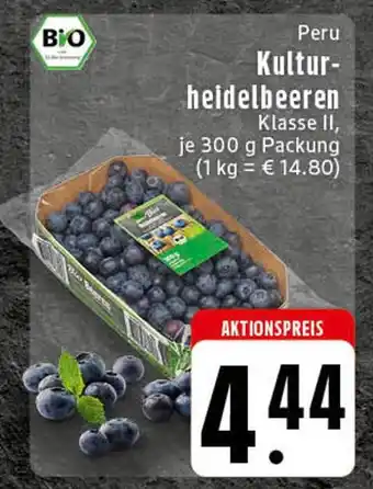 Edeka Bio kulturheidelbeeren Angebot